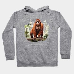 Orangutan Monkey Hoodie